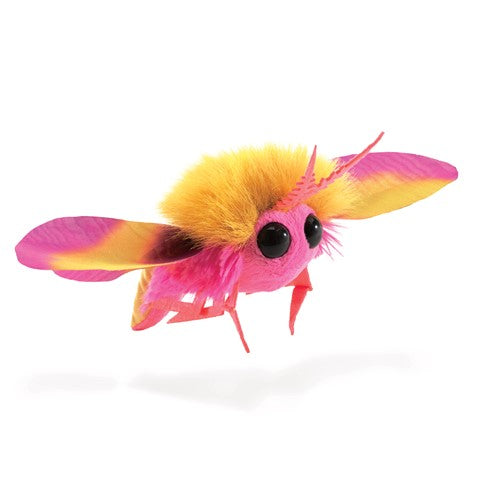 FOLKMANIS® Mini Rosy Maple Moth Puppet