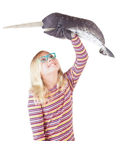 FOLKMANIS® Narwhal Puppet