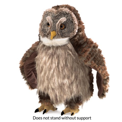 FOLKMANIS® Hooting Owl Puppet