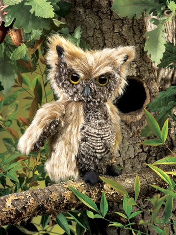 FOLKMANIS® Screech Owl Puppet