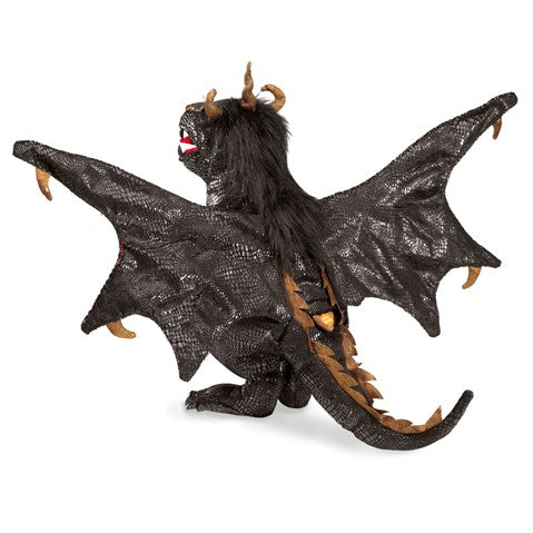 FOLKMANIS® Black Dragon Puppet