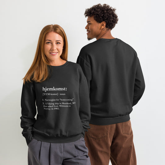 Hjemkomst Definition Sweatshirts-Black