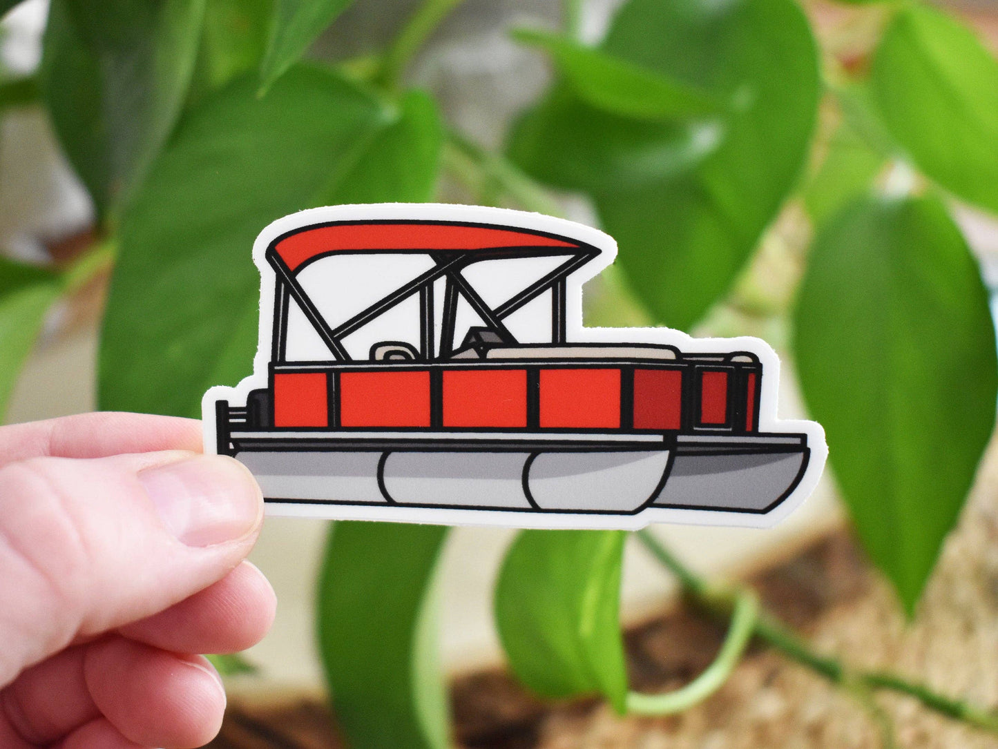 Pontoon Sticker