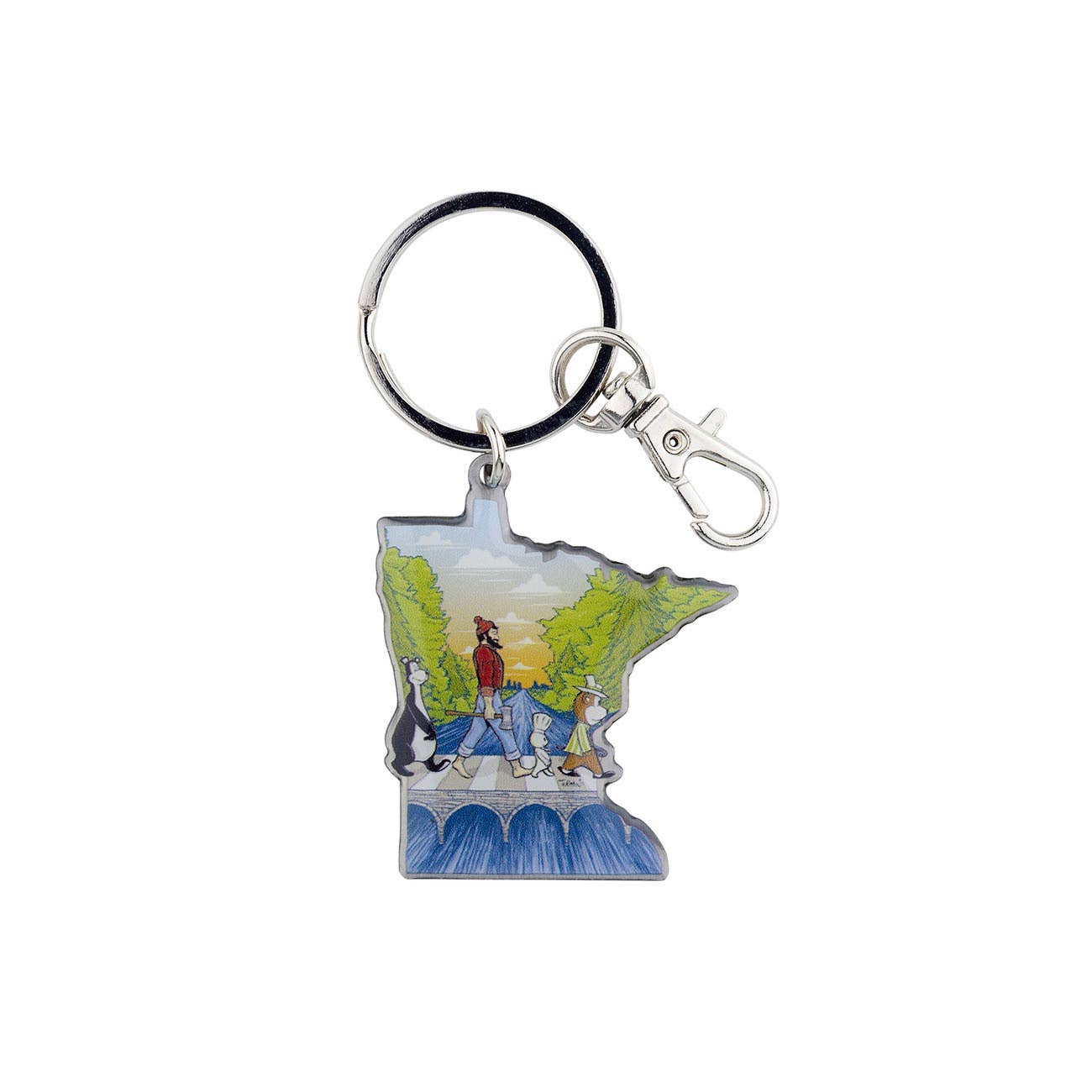 MN Abbey Road Keychain