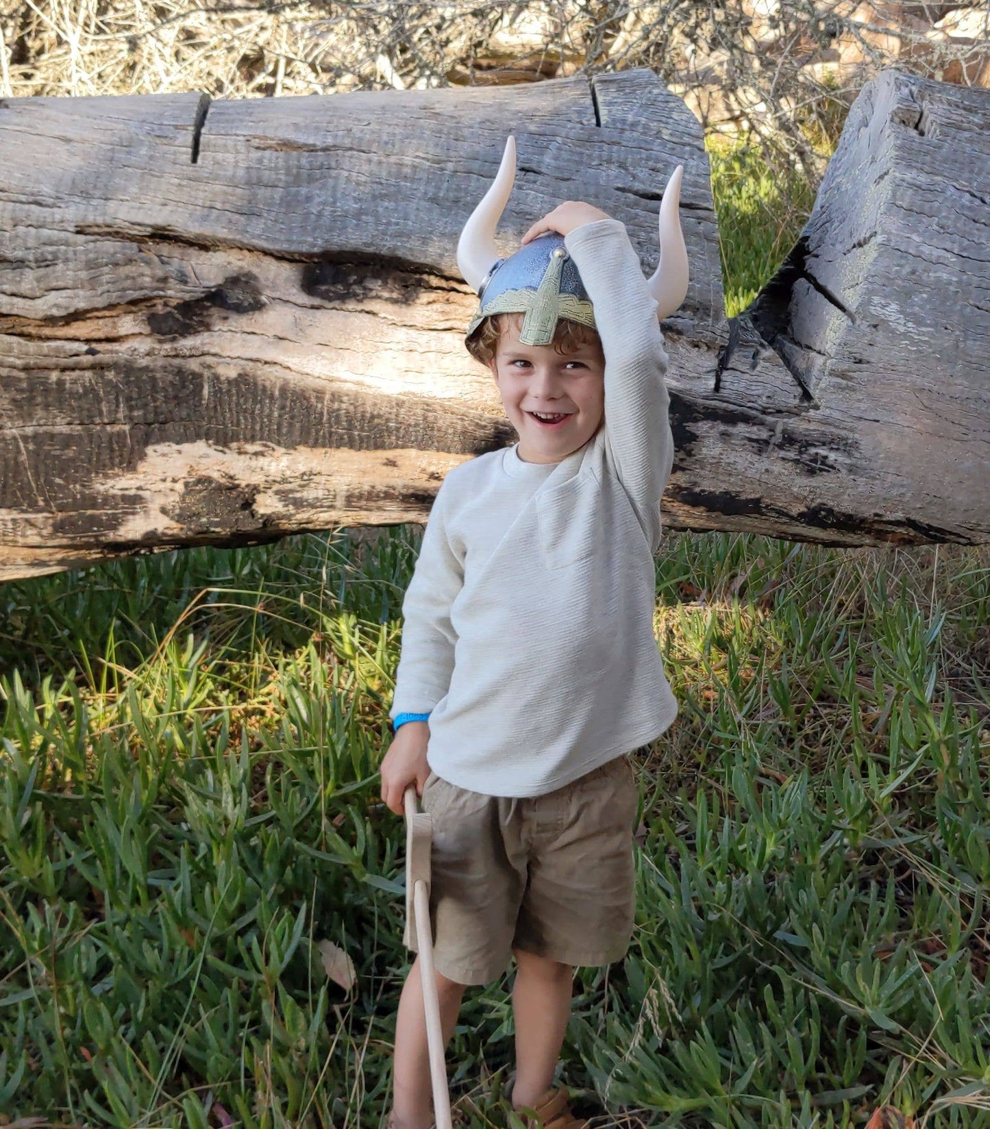 Kid's Viking Helmets with Horns or Without Horns