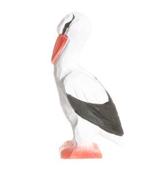 Wudimals® Wooden Stork Animal Toy
